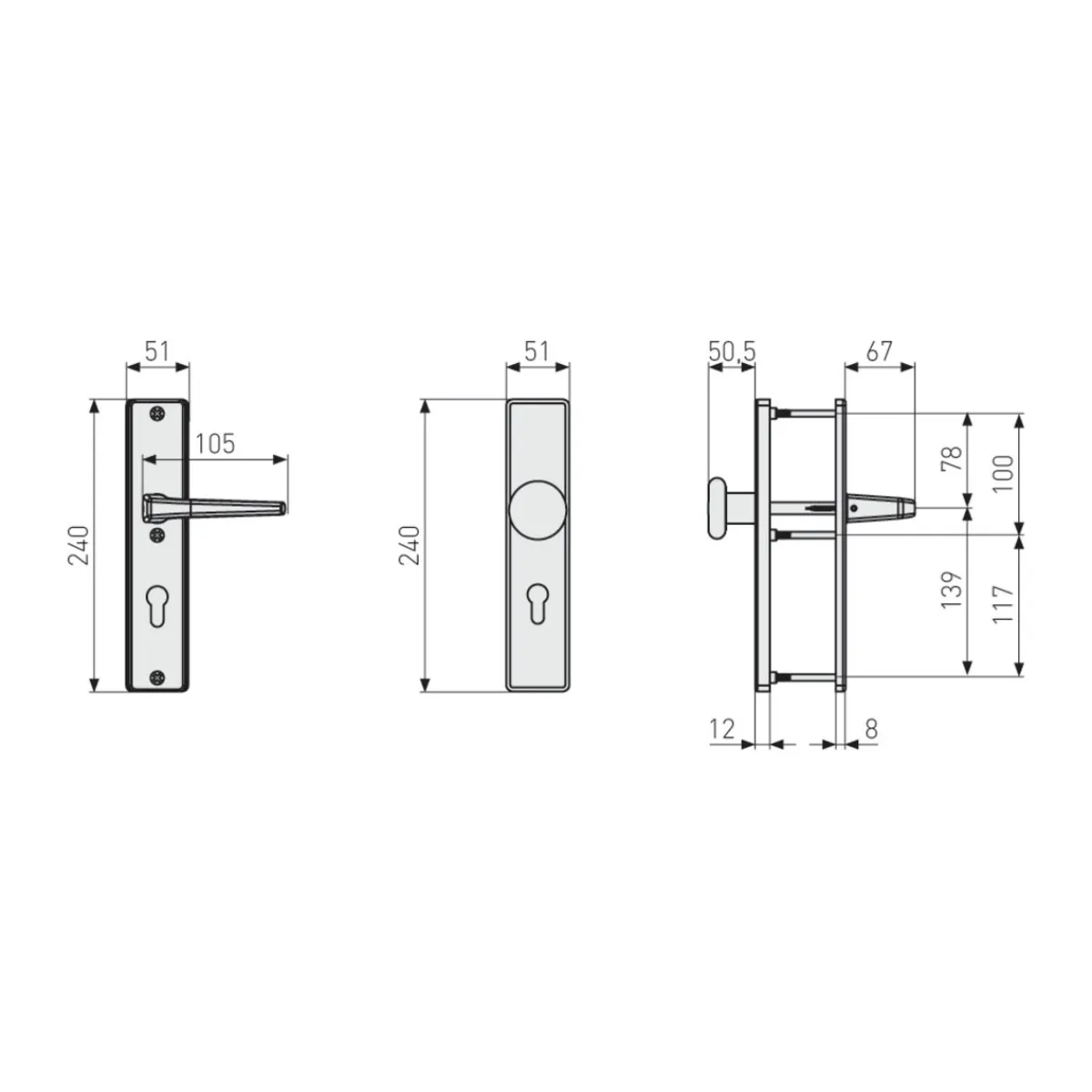 Discount Abus Schutzbeschlag SB500