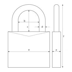 Online Abus Zahlenschloss 165/30