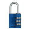 Hot Abus Zahlenschloss 145/30 Aluminium blau