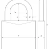 Abus Zahlenschloss 148TSA/30 B