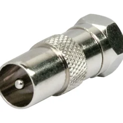 Online Schwaiger Adapter F-St/DIN-St silber