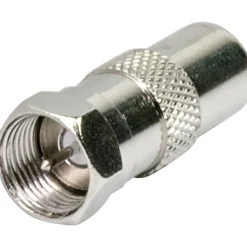 Online Schwaiger Adapter F-St/DIN-St silber