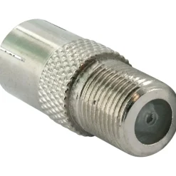Best Schwaiger Adapter F-St/Koay-St silber