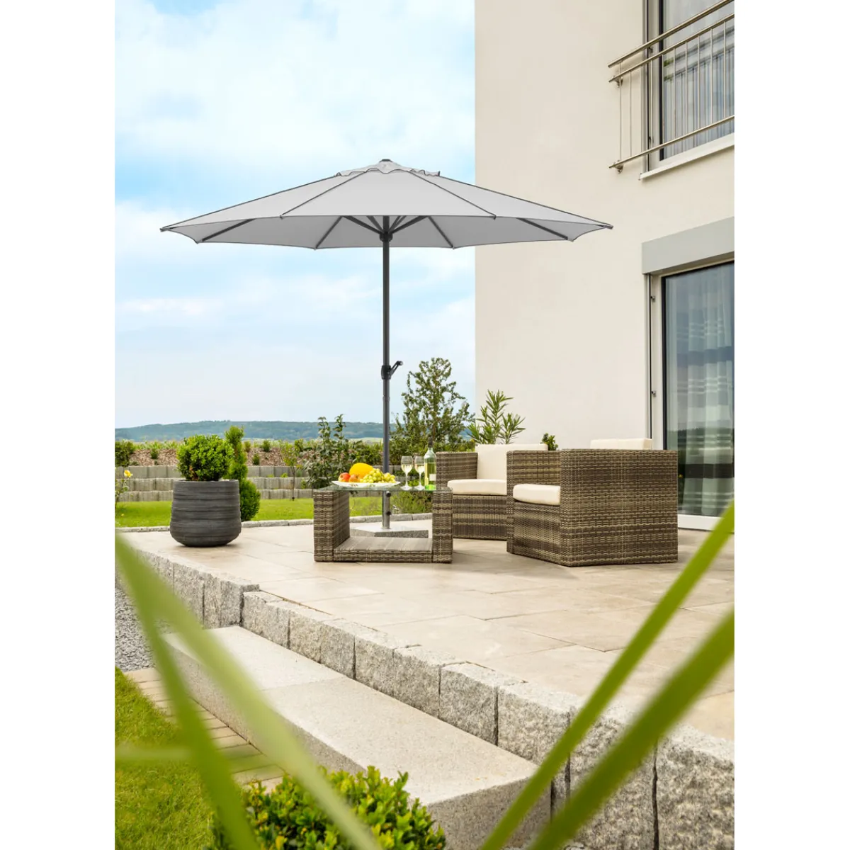 Clearance Schneider Schirme Adria /8 silbergrau