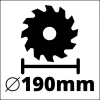 Clearance Einhell Akku-Handkreissaege TP-CS 18/190 Li BL-Solo