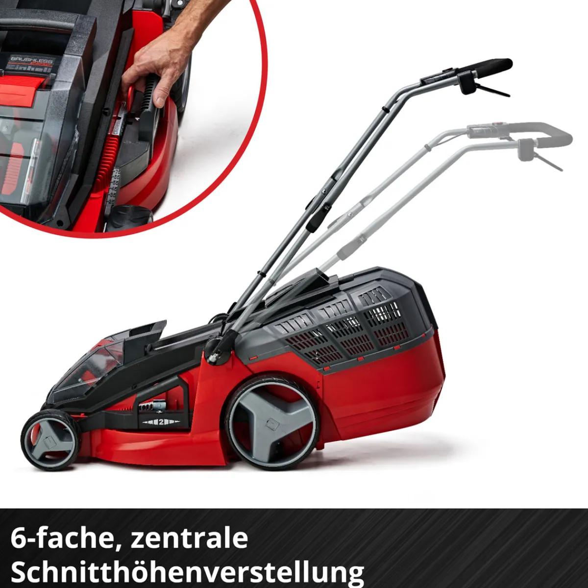 Clearance Einhell Akku-Rasenmaeher GE-CM 43 Li M Kit