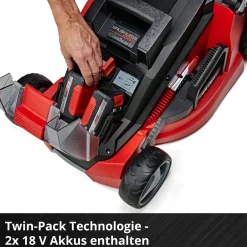 Clearance Einhell Akku-Rasenmaeher GE-CM 43 Li M Kit