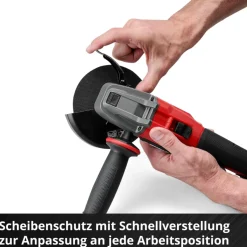 Discount Einhell AKKU-Winkelschleifer AXXIO 18/125