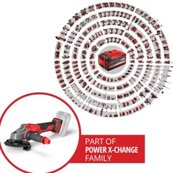Discount Einhell AKKU-Winkelschleifer AXXIO 18/125