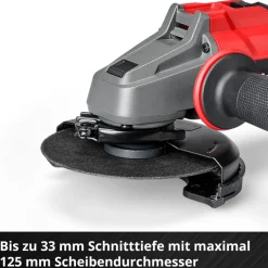 Discount Einhell AKKU-Winkelschleifer AXXIO 18/125