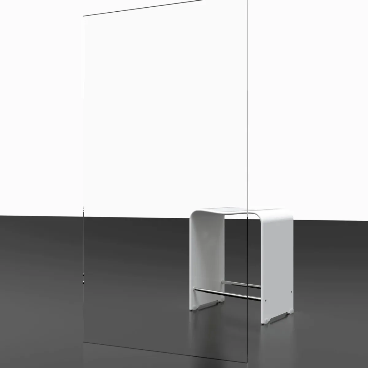 Sale Schulte Alexa Style 2.0 Drehtuer inkl Seitenwand192x90x90cm Alu Natur, Klar hell