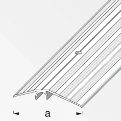 Clearance Alfer Niveauausgleichsprofil Clipstech-Plus 56 mm 1m silber