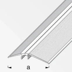 Alfer Niveauausgleichsprofil Clipstech 2m messing