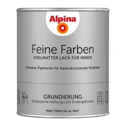 Outlet Alpina Buntlack Feine Farben Lack Grundierung 750ml