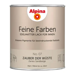Clearance Alpina Buntlack Feine Farben Lack No 07 Zauber der Wüste edelmatt 750ml