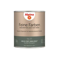 Hot Alpina Buntlack Feine Farben Lack No 37 Held des Waldes edelmatt 750ml