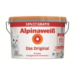 Hot Alpina Innenfarbe weiß Das Original 11 L