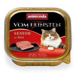 New animonda Vom Feinsten Cat Senior mit Rind 100g