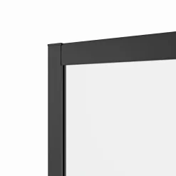 Online Aurlane Eckdusche Black Eclipse schwarz matt 90 x 90 cm