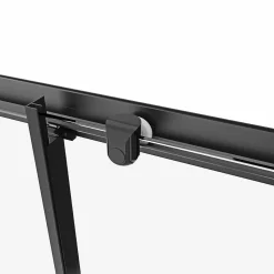 Online Aurlane Eckdusche Black Eclipse schwarz matt 90 x 90 cm