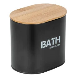 Discount Wenko Badbox mit Deckel Mod. Gara schwarz
