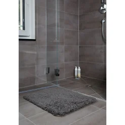 Discount Wenko Badematte Belize mousegrey 55x65 Micropo