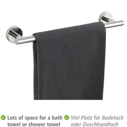 Discount Wenko Badetuchstange 40 cm , Bosio Shine Edel.