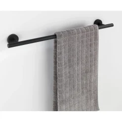 Hot Wenko Badetuchstange Uno, Bosio Black, matt
