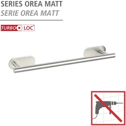 Online Wenko Badetuchstange Uno 40 cm Orea MattTurbo-Lock Edelstahl