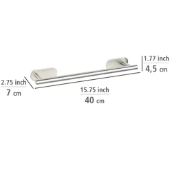 Online Wenko Badetuchstange Uno 40 cm Orea MattTurbo-Lock Edelstahl