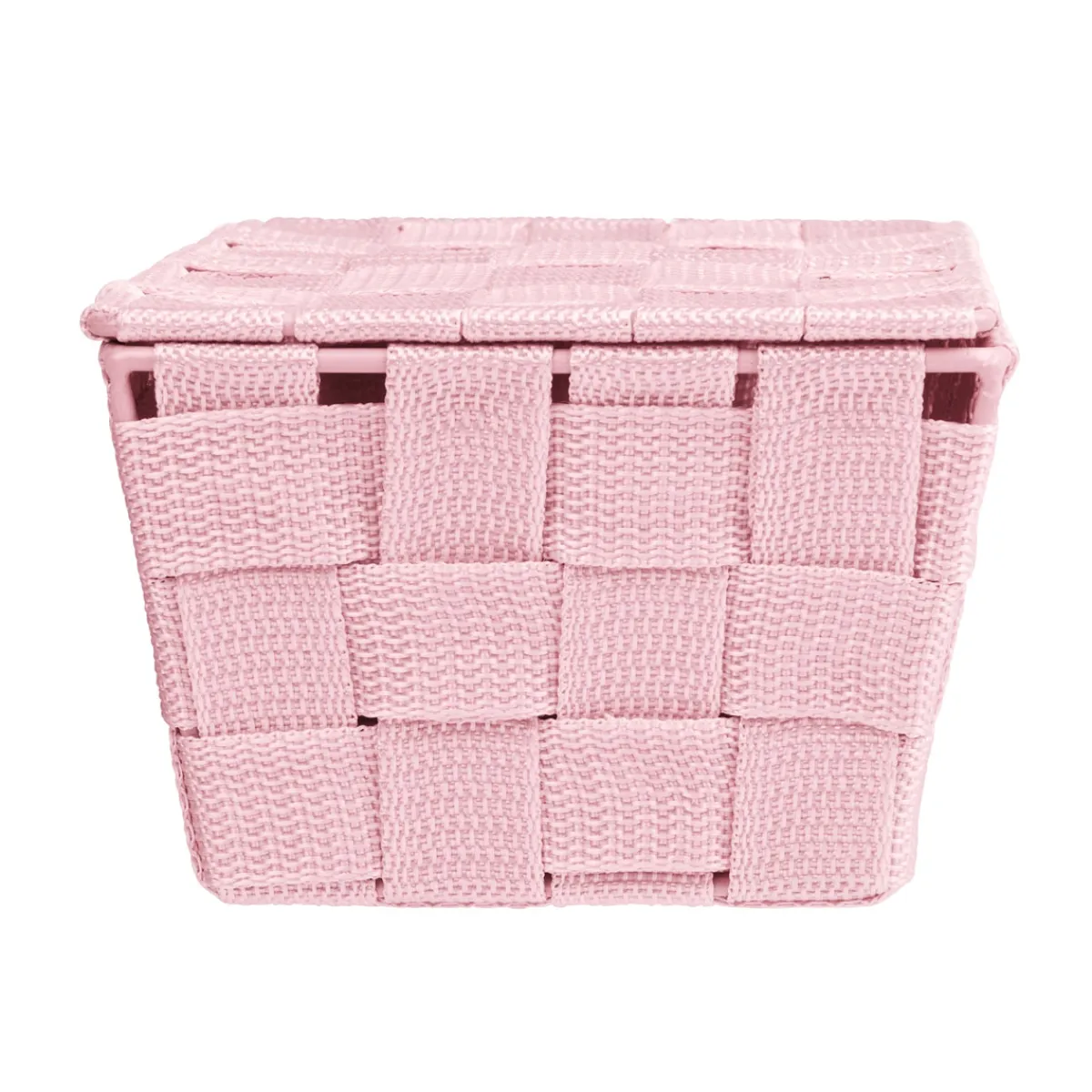 Outlet Wenko Badkorb mit Deckel Mod. Adria, rosa