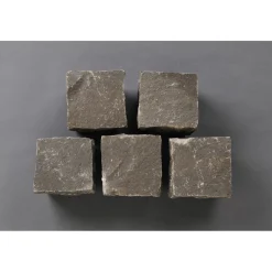Discount BASALT Pflasterstein ca. 9x9x9cm ANTH.ca. 85 STK/QM