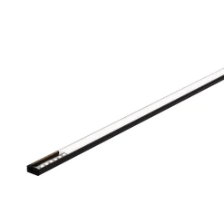 Outlet Paulmann Base Profil mit weissem Diffusor 2 mschwarz eloxiert/weiss Alu/Kunststoff