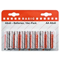 Hot Basic Batterie Alkaline AA 10Stk.