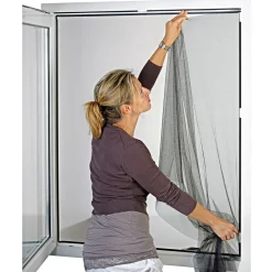 Best Basic Fliegengitter schwarz 130 x 150 cm