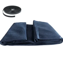 Best Basic Fliegengitter schwarz 130 x 150 cm