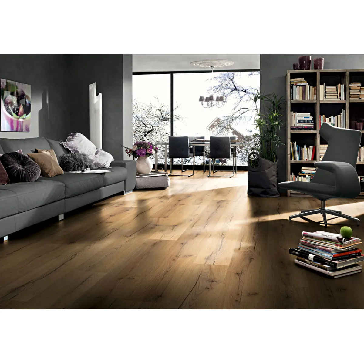 Clearance Basic Laminatboden Century Oak beige 138 x 19,3 cm