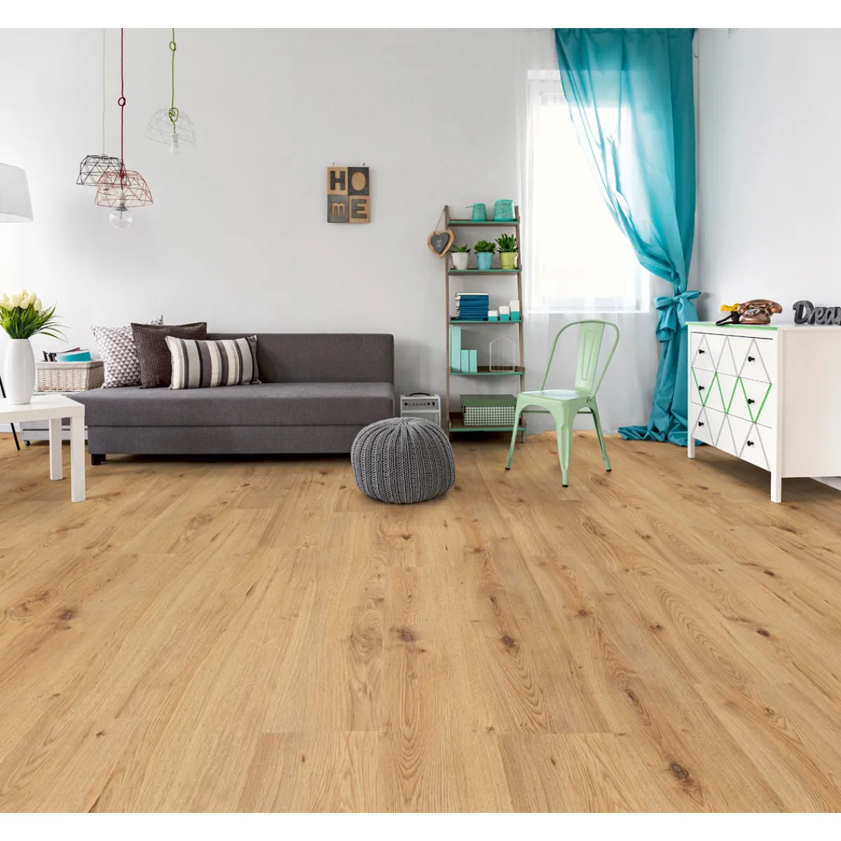 Sale Basic Laminatboden Eiche Silent 138 x 19,3 cm
