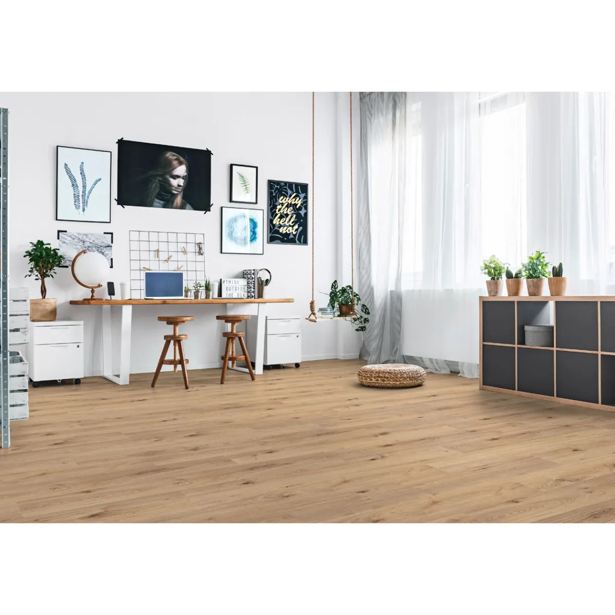 Sale Basic Laminatboden Eiche Silent 138 x 19,3 cm
