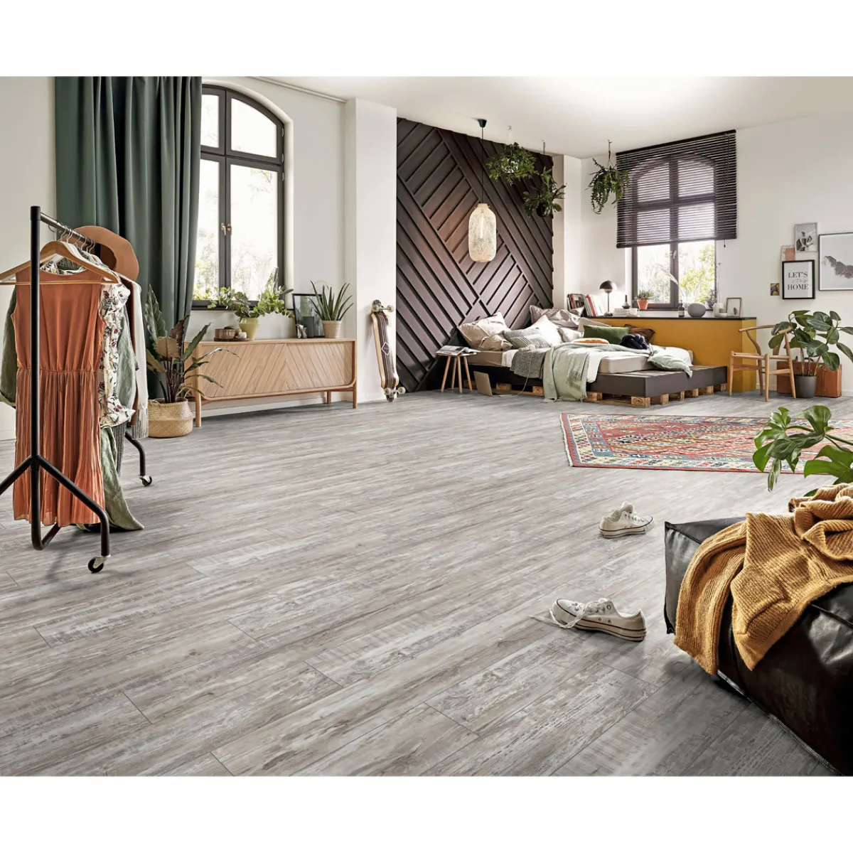 Clearance Basic Laminatboden 4V Piemont 138 x 19,3 cm