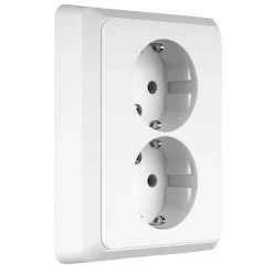 Best Basic ws Steckdose 2-f.