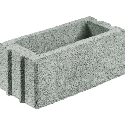 Lusit Bellamur-Gartenmauer 1/1 Stein, 50x25x20cm, grau