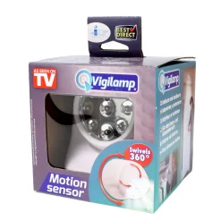 Outlet Best Direct Vigilamp kabelose LED Lampe m. Bewegunsmelder