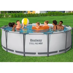 Hot Bestway Steel Pro Max Frame-Pool-Set366x122cm Dm. 3,66x1,22m