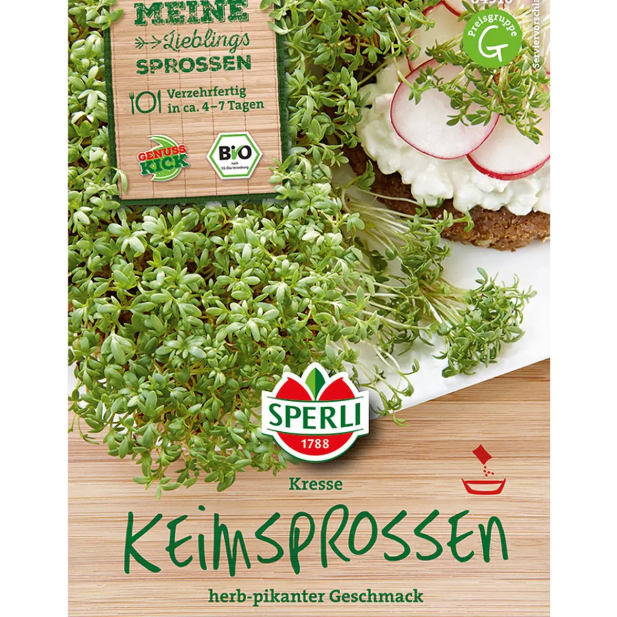 Online Bio-Keimsprossen Kresse