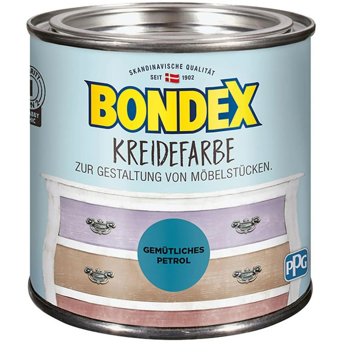 Clearance Bondex Kreidefarbe gemütliches petrol