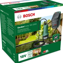 Best Bosch Akku-Tauchpumpe GardenPump 18V