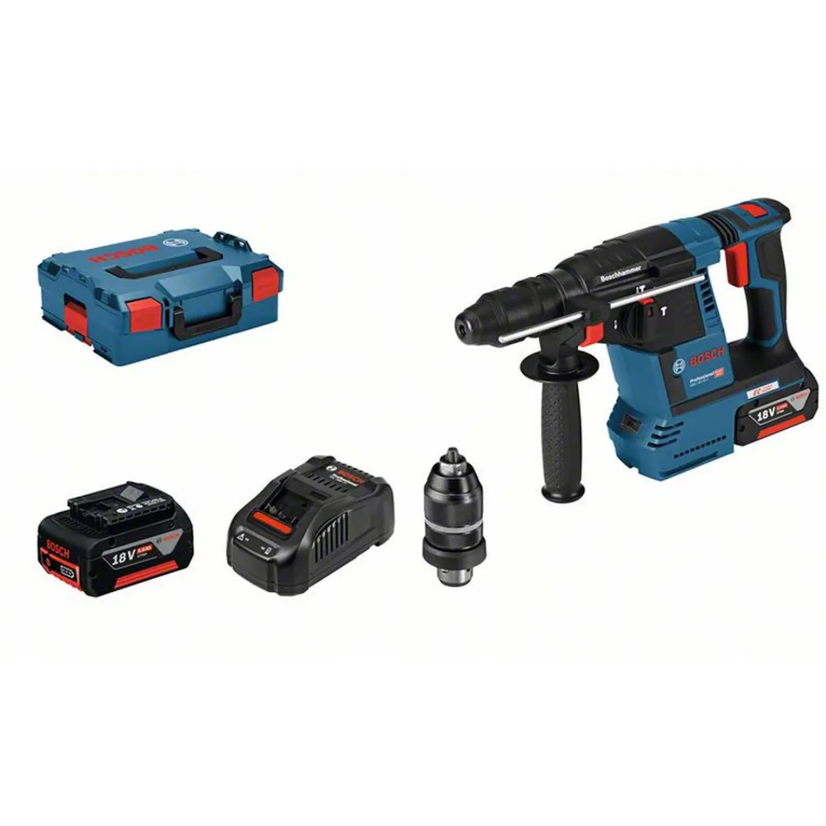 Best Bosch Professional Akku-Bohrhammer GBH 18V-26 F Professional SDS-plus