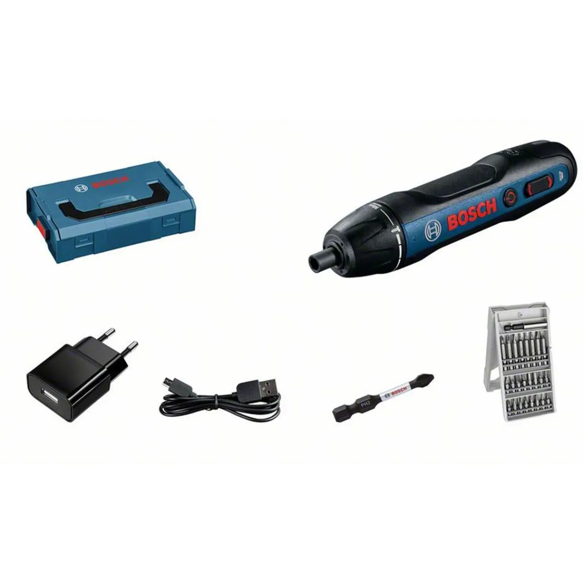 Hot Bosch Professional Akku-Schrauber Go inkl Bit-Set