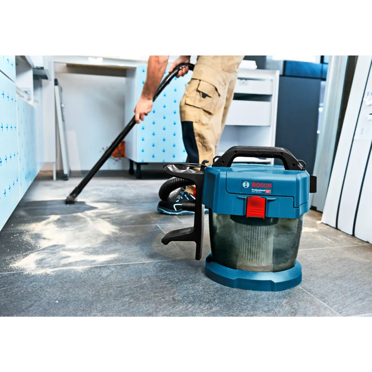 Clearance Bosch Professional Akku-Staubsauger-Set GAS 18V-10 solo